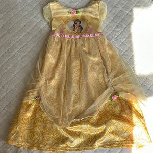 Disney Princess Belle Yellow Pajamas